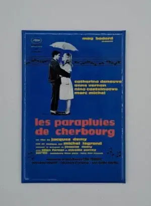 Magnet - Les Parapluies de Cherbourg - Affiche vintage
