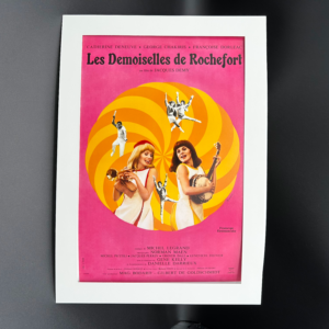 Tirage facsimilé - Les Demoiselles de Rochefort - Affiche vintage